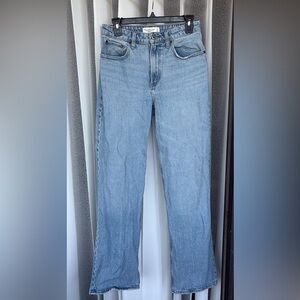 Abercrombie & Fitch Light Blue Straight Leg Jeans